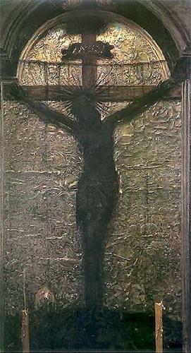 Leon Wyczolkowski Wawel Crucifix china oil painting image